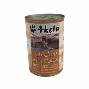 Akela Complete Wet Working Dog Food - Chicken with Goose